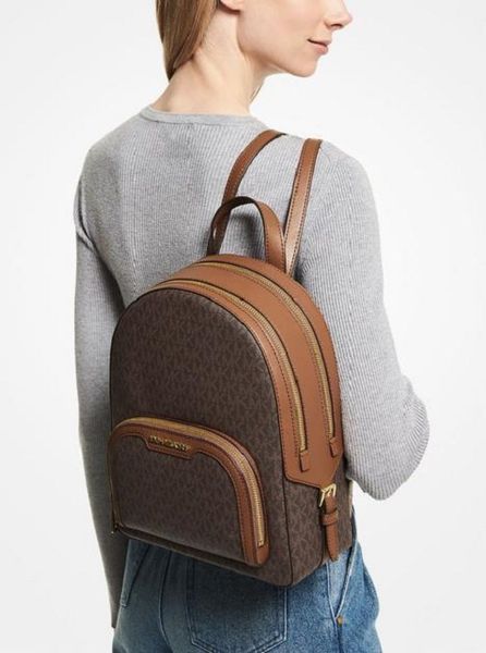 Жіночий рюкзак Michael Kors Jaycee Medium Brown mk01 фото