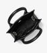 Жіноча сумка Michael Kors Mercer Extra-Small Logo and Leather Black mk03 фото 2