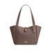 Жіноча сумка Coach Hadley Turnlock Tote, коричнева coach116 фото 1