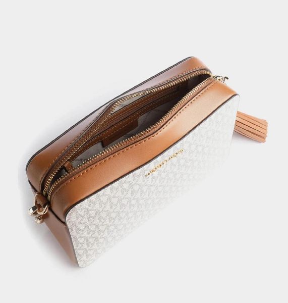 Жіноча сумка Michael Kors Jet Set Large Vanilla mk05 фото