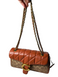 Жіноча сумка Coach Tabby 26 In Signature Canvas With Quilting, бежево-руда coach120 фото 4