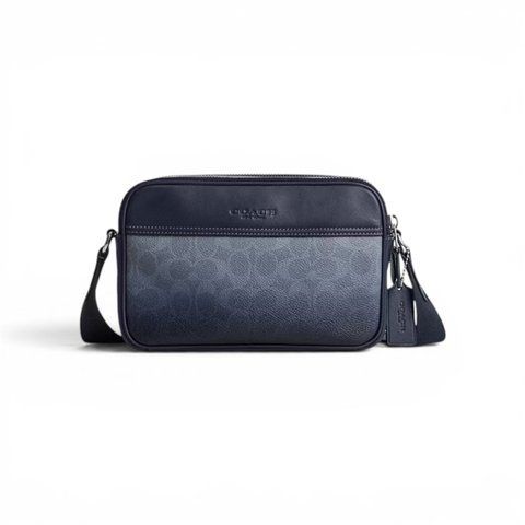 Чоловіча сумка крос-боді Coach Graham із канвасу Ombre Signature Canvas coach175 фото