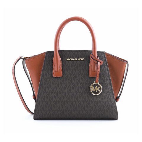 Жіноча сумка Michael Kors Avril Brown mk12 фото