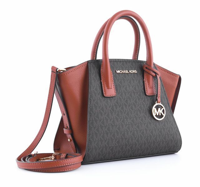 Жіноча сумка Michael Kors Avril Brown mk12 фото