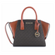 Жіноча сумка Michael Kors Avril Brown mk12 фото 1