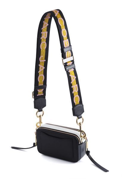Жіноча шкіряна сумка Marc Jacobs The Snapshot New Black Multi mj10 фото
