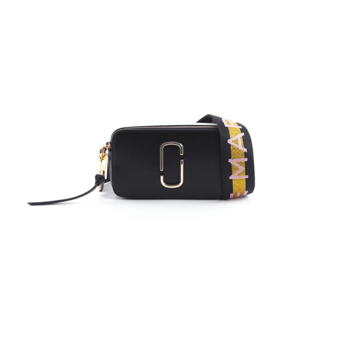 Жіноча шкіряна сумка Marc Jacobs The Snapshot New Black Multi mj10 фото