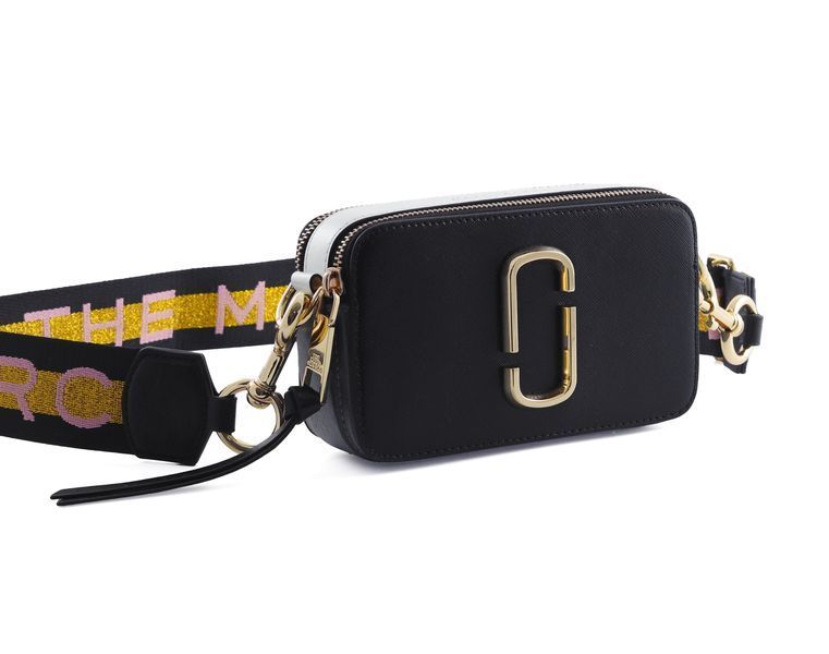 Жіноча шкіряна сумка Marc Jacobs The Snapshot New Black Multi mj10 фото