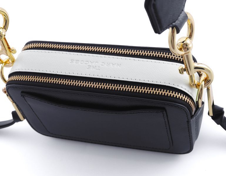 Жіноча шкіряна сумка Marc Jacobs The Snapshot New Black Multi mj10 фото