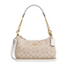 Жіноча шкіряна сумка Coach Teri Signature, Gold/Sand/Chalk coach127 фото 1
