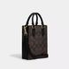 Жіноча сумка Coach Mine Tote, темно-коричнева coach078 фото 3