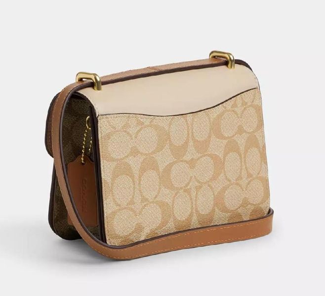 Coach Morgan Square Crossbody Blocked Signature coach079 фото