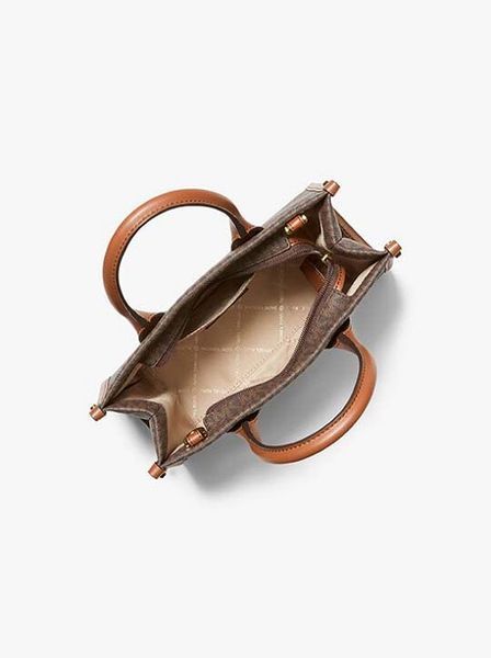 Жіноча сумка Michael Kors Mirella Small Logo Crossbody Brown mk17 фото