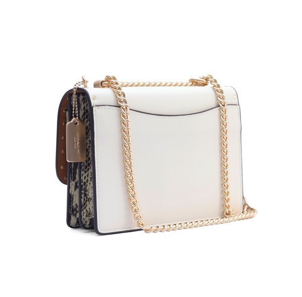 Жіноча крос-боді сумка Coach Klare Signature, Light Khaki / Multi coach030 фото