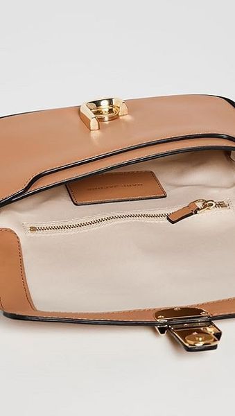 Жіноча шкіряна сумка Marc Jacobs The J Marc Soft Shoulder Bag Cathay Spice mj39 фото