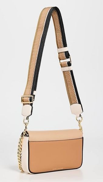 Жіноча шкіряна сумка Marc Jacobs The J Marc Soft Shoulder Bag Cathay Spice mj39 фото