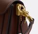 Жіноча шкіряна сумка Coach Tabby Shoulder 20 темно-коричнева coach176 фото 4