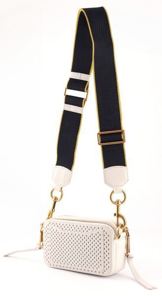 Жіноча шкіряна сумка Marc Jacobs The Snapshot Perforated mj16 фото