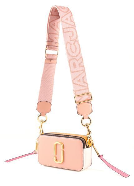 Жіноча шкіряна сумка Marc Jacobs The Snapshot Rose Multi mj18 фото