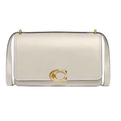 Жіноча сумка Coach Bandit, Brass/Ivory coach135 фото
