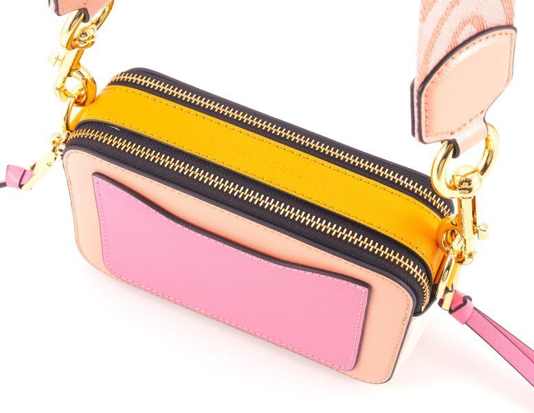 Жіноча шкіряна сумка Marc Jacobs The Snapshot Rose Multi mj18 фото
