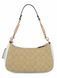 Жіноча сумка Coach Teri Signature Canvas, колір light khaki/white coach087 фото 2