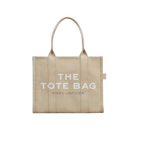 Жіноча сумка тоут Marc Jacobs The Large Traveler Tote бежева mj21 фото