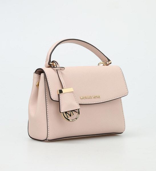 Жіноча сумка Michael Kors Ava Extra-Small Saffiano Leather Crossbody Soft Pink mk25 фото