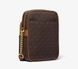 Cумка жіноча Michael Kors Jet Set Travel Medium Logo Crossbody Brown mk27 фото 2