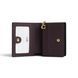Гаманець Coach Snap Wallet In Signature Canvas Gold Walnut Black, темно-коричневий coach179 фото 2