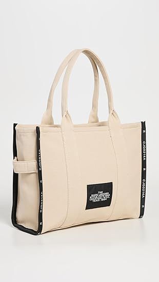 Жіноча сумка тоут Marc Jacobs The Jacquard Large Tote бежева mj28 фото