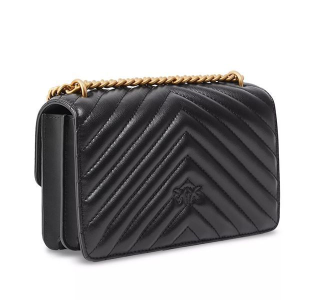 Жіноча сумка Pinko Love One Classic Mini, Black pink16 фото