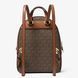 Жіночий шкіряний рюкзак Michael Kors Jaycee Extra-Small Brown mk33 фото 2