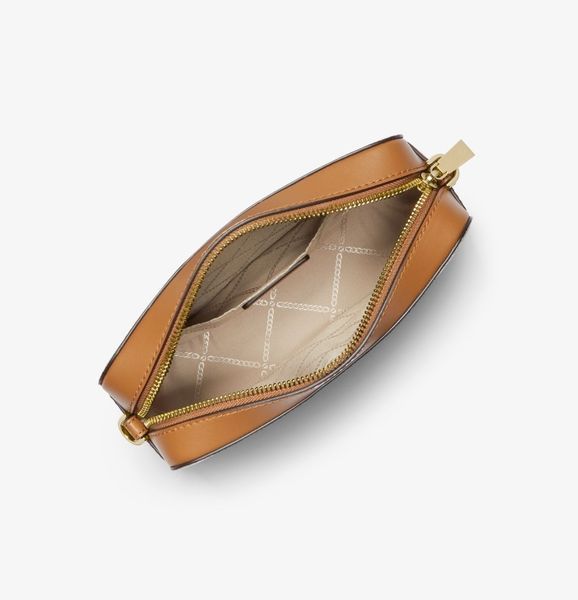 Cумка жіноча Michael Kors Ginny Medium Logo Crossbody Vanilla mk34 фото