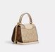 Жіноча сумка Coach Lysa Top Handle, світло-бежева coach047 фото 2