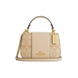 Жіноча сумка Coach Lysa Top Handle, світло-бежева coach047 фото 1