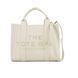 Жіноча сумка Marc Jacobs The Medium Tote Bag Leather Cotton Silver mj31 фото 1