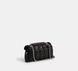 Жіноча шкіряна сумка Coach Tabby 20 Pillow Quilting, Silver/Black coach170 фото 2