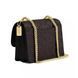 Шкіряна сумка через плече Coach Mini Klare Signature Canvas, чорно-коричнева coach171 фото 2