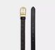 Шкіряний ремінь Coach Harness 25 мм Gold/Walnut/Black coach102 фото 2