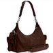 Шкіряна жіноча сумка Coach Pocket Medium Juliet 30, Silver/Maple coach152 фото 3