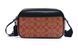 Чоловіча крос-боді Coach Graham Signature, чорно-коричнева coach010 фото 2