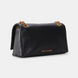 Жіноча шкіряна сумка Marc Jacobs The Dual Chain Wallet чорна mj43 фото 3